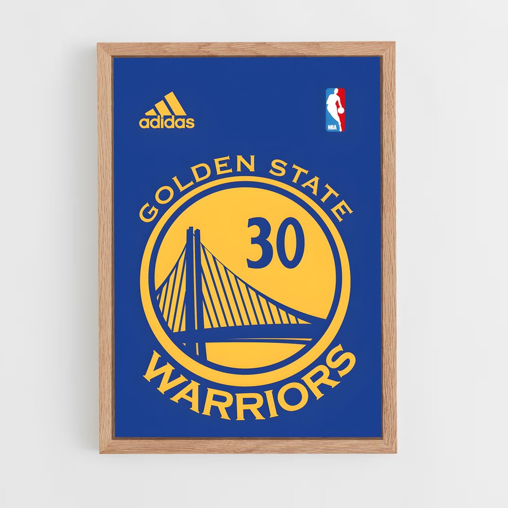 Poster Warriors Spirit – affiche Basketball (vue 4)